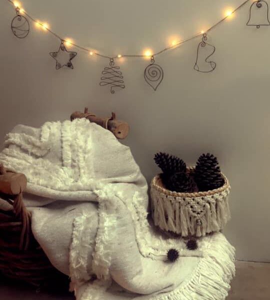 clase guirnalda navideña