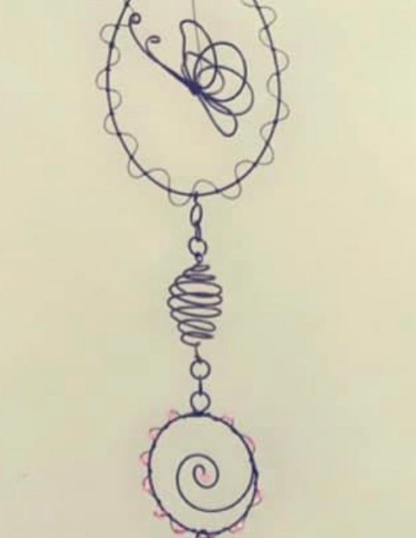 clase colgante mariposa - Imagen 3